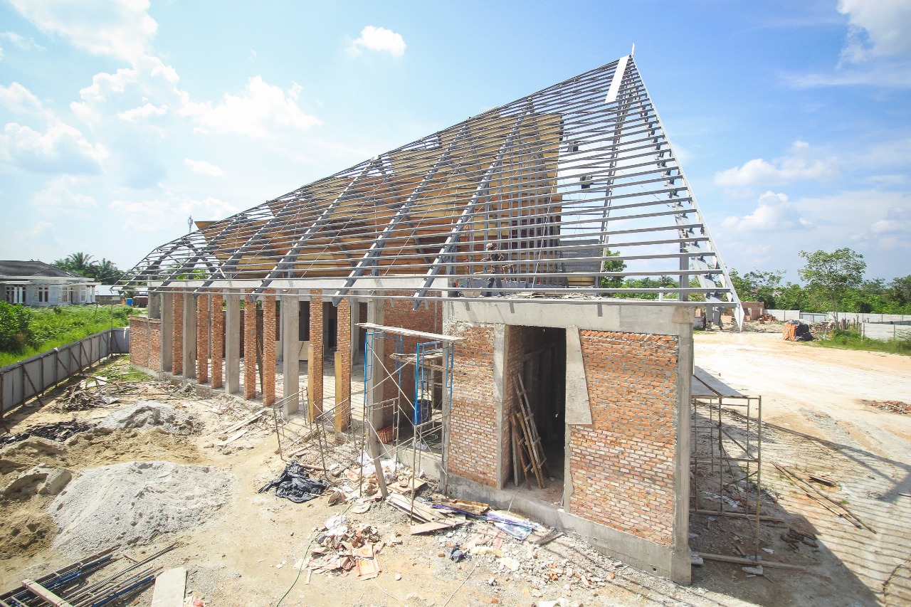 Progres Blok A ( Masjid Miftahul Khair )